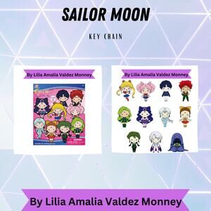 One Sailor Moon Series 6 - 3D Foam Bag Clip in 1X Blind Bag